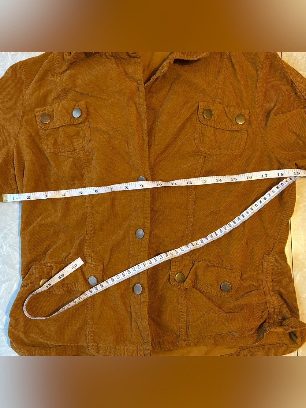 Wearables Mustard Utility Jacket - Picture 6 of 6
